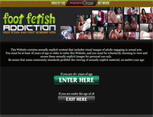 Tablet Screenshot of footfetishaddiction.com